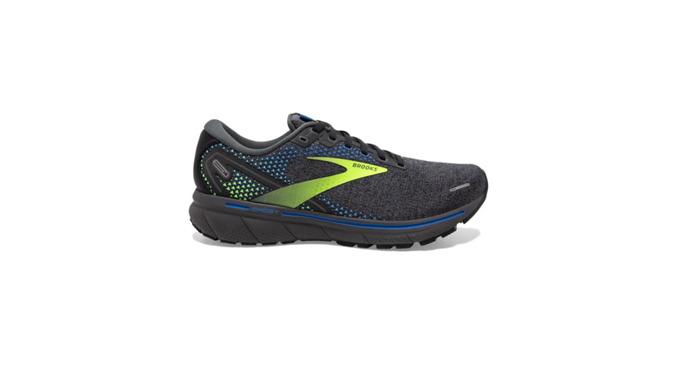 Brooks Ghost 14 Shoes - Mens, Black/Blue/Nightlife, 15 US, Medium Width, 1103691D069.150