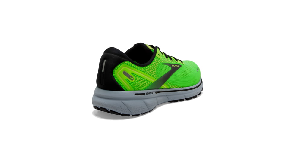 Brooks Ghost 14 Shoes - Mens, Green Gecko/Blue/Black, 9 US, Medium Width, 1103691D310.090