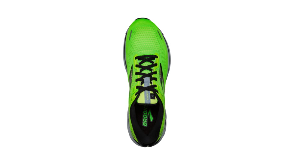Brooks Ghost 14 Shoes - Mens, Green Gecko/Blue/Black, 9 US, Medium Width, 1103691D310.090