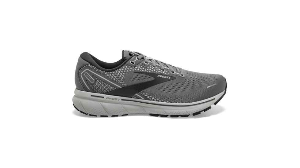 Brooks Ghost 14 Shoes - Mens, Grey/Alloy/Oyster, 9.5 US, Narrow Width, 1103691B067.095
