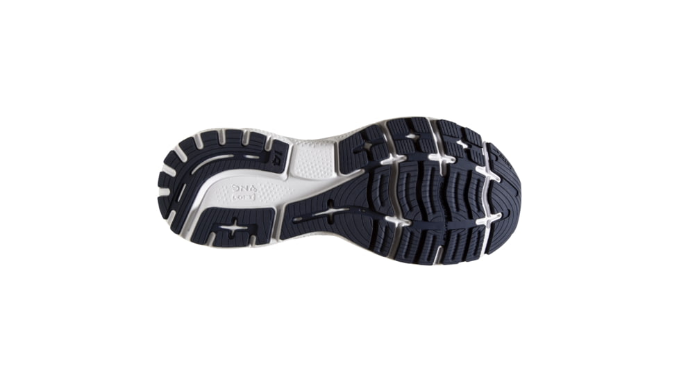 Brooks Ghost 14 Shoes - Womens, Peacoat/Yucca/Navy, 7.5 US, Regular, 1203561B446.075