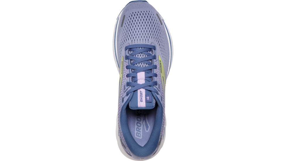 Brooks Ghost 14 Shoes - Womens, Purple Impression/Dutch/Lime, 9 US, Regular, 1203561B544.090