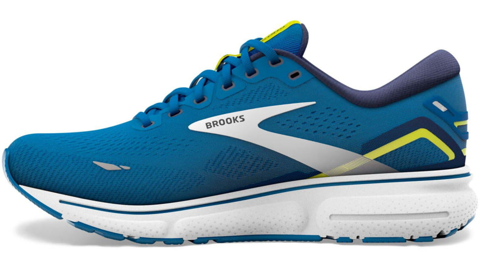 Brooks Ghost 15 Running Shoes - Mens, Blue/Nightlife/White, 9.5, 1103931D482.095