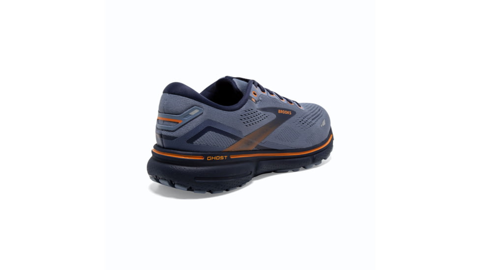 Brooks Ghost 15 Running Shoes - Mens, Flintstone/Peacoat/Oak, 9.0, 1103931D025.090