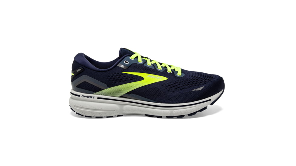 Brooks Ghost 15 Running Shoes - Mens, Medium, Peacoat/Nightlife/Grey, 11.0, 1103931D429.110