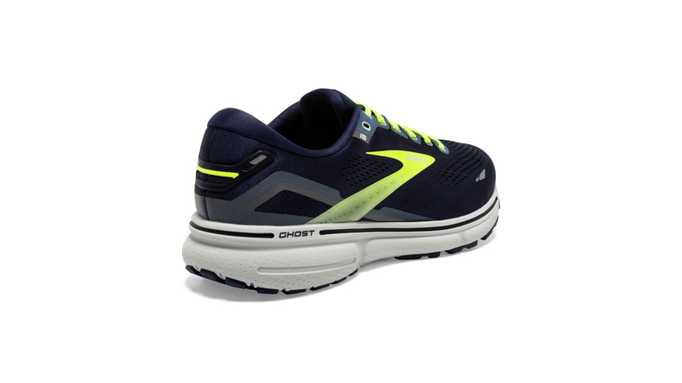 Brooks Ghost 15 Running Shoes - Mens, Medium, Peacoat/Nightlife/Grey, 11.0, 1103931D429.110