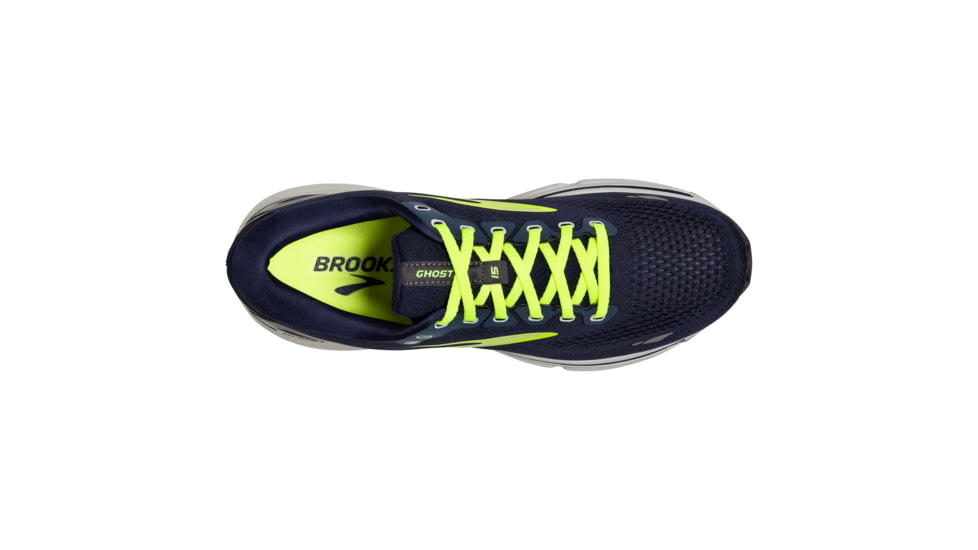 Brooks Ghost 15 Running Shoes - Mens, Medium, Peacoat/Nightlife/Grey, 11.0, 1103931D429.110