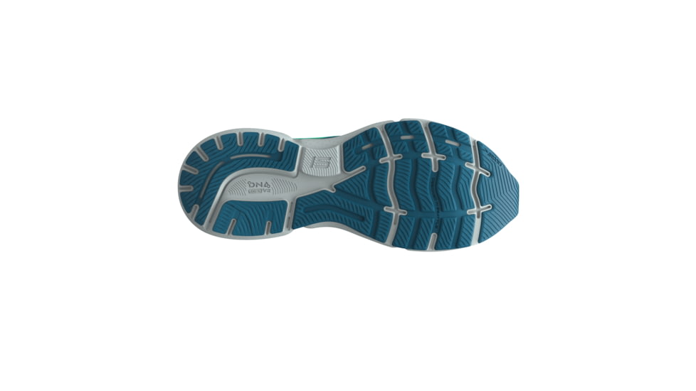 Brooks Ghost 15 Running Shoes - Mens, Moroccan Blue/Black/Spring Bud, 12.5 Medium, 1103931D462.125