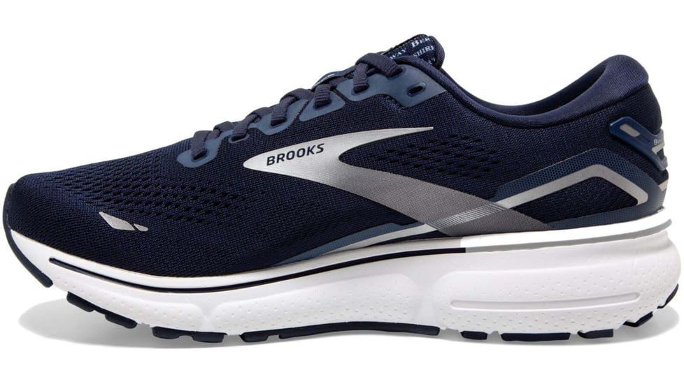 Brooks Ghost 15 Running Shoes - Mens, Peacoat/Blue/Silver, 10.0, 1103931D469.100