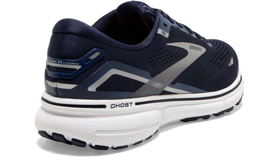 Brooks Ghost 15 Running Shoes - Mens, Peacoat/Blue/Silver, 10.0, 1103931D469.100