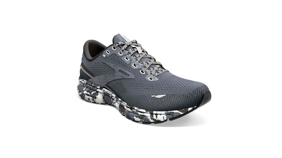 Brooks Ghost 15 Running Shoes - Womens, Medium, Ebony/Black/Oyster, 5.0, 1203801B004.050