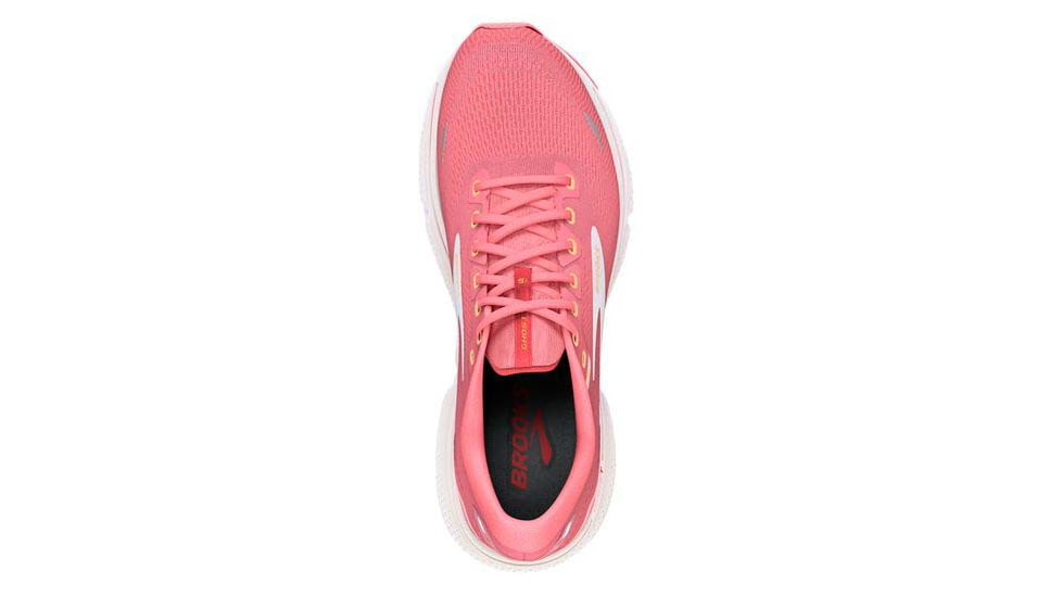 Brooks Ghost 15 Running Shoes - Womens, Medium, Slate Rose/Fiery Coral/ White, 11.5, 1203801B619.115