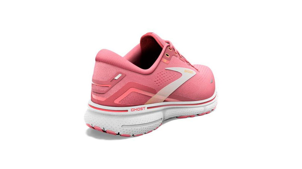 Brooks Ghost 15 Running Shoes - Womens, Medium, Slate Rose/Fiery Coral/ White, 11.5, 1203801B619.115