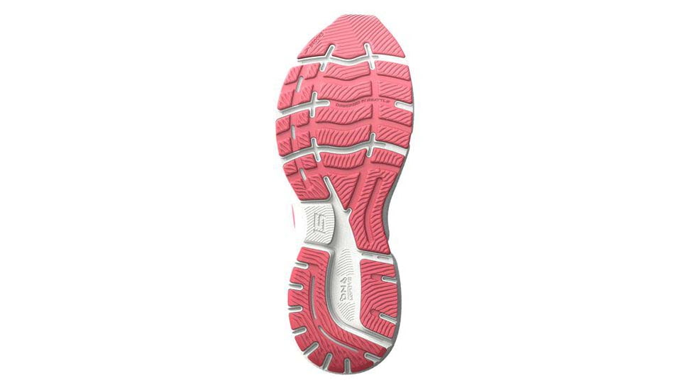 Brooks Ghost 15 Running Shoes - Womens, Medium, Slate Rose/Fiery Coral/ White, 11.5, 1203801B619.115