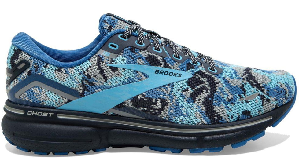 Brooks Ghost 15 Running Shoes - Womens, Medium, Star/Eclipse/Grotto, 6.5, 1203801B416.065