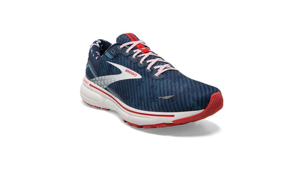 Brooks Ghost 15 Running Shoes - Mens, Titan/White/Peacoat, 12.0, 1103931D449.120