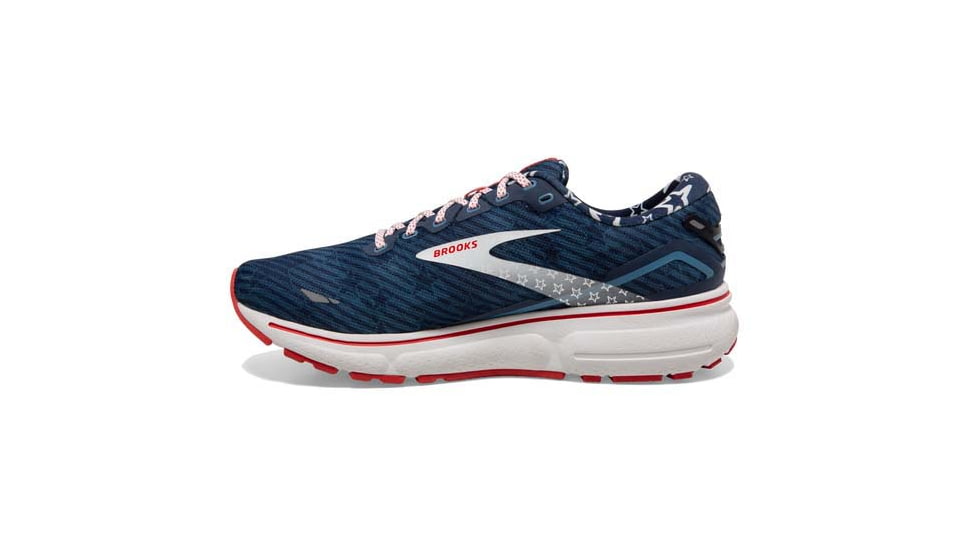 Brooks Ghost 15 Running Shoes - Mens, Titan/White/Peacoat, 12.0, 1103931D449.120