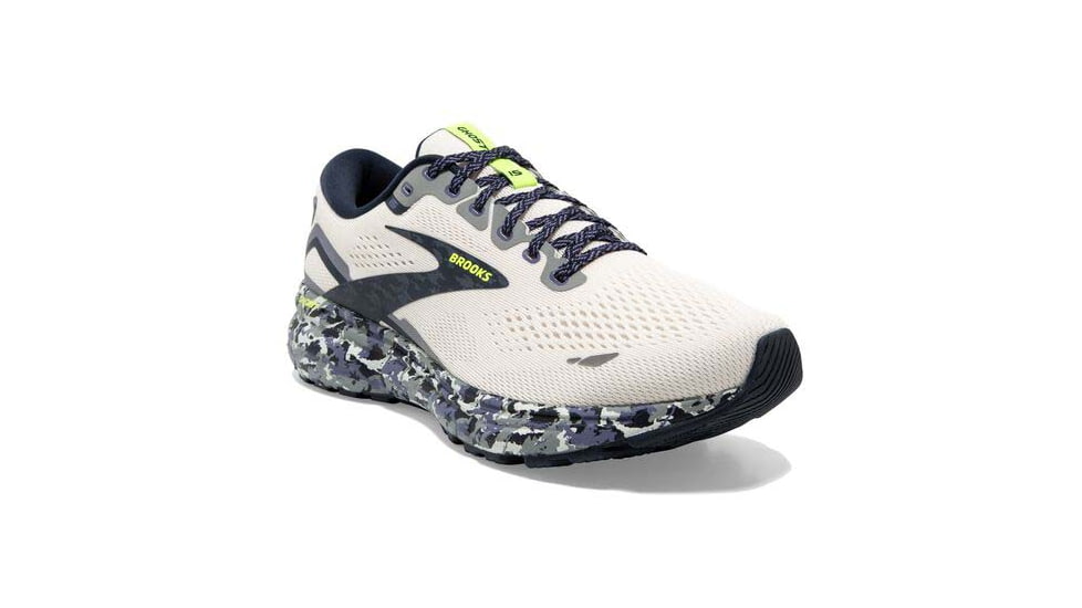 Brooks Ghost 15 Running Shoes - Womens, Medium, WhisperWhite/Eclipse/Nightlife, 5.5, 1203801B152.055