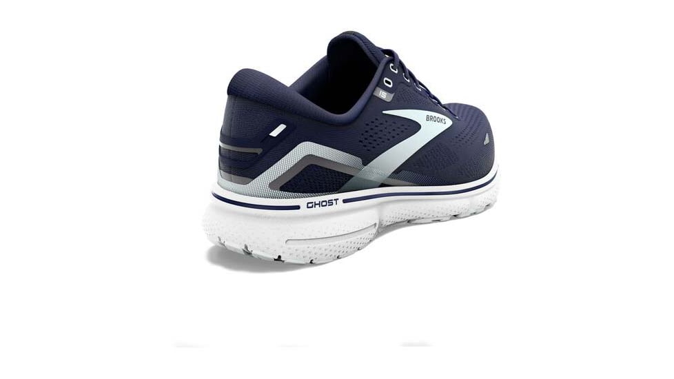 Brooks Ghost 15 Running Shoes - Womens, Narrow, Peacoat/Pearl/Salt Air, 7.0, 1203802A450.070