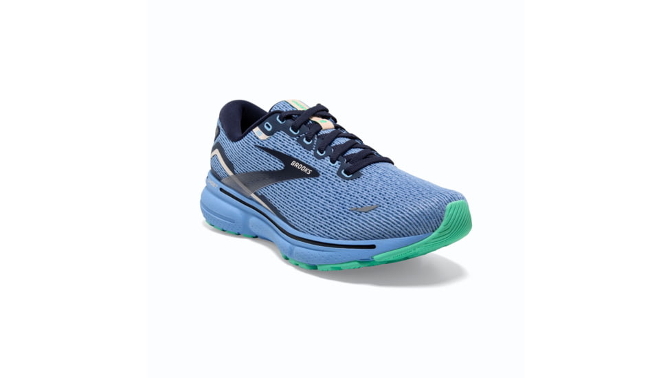Brooks Ghost 15 Running Shoes - Womens, Vista Blue/Peacoat/Linen, 7.5, 1203801B472.075