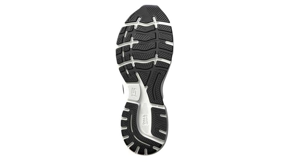 Brooks Ghost 15 Running Shoes - Womens, Wide, Black/Blackened Pearl/White, 9.5, 1203801D012.095
