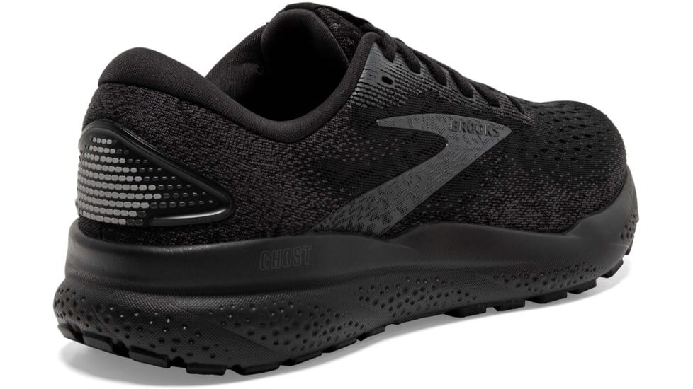 Brooks Ghost 16 Road Running Shoes - Mens, Black/Black/Ebony, 11.5 US/Medium, 1104181D020.115