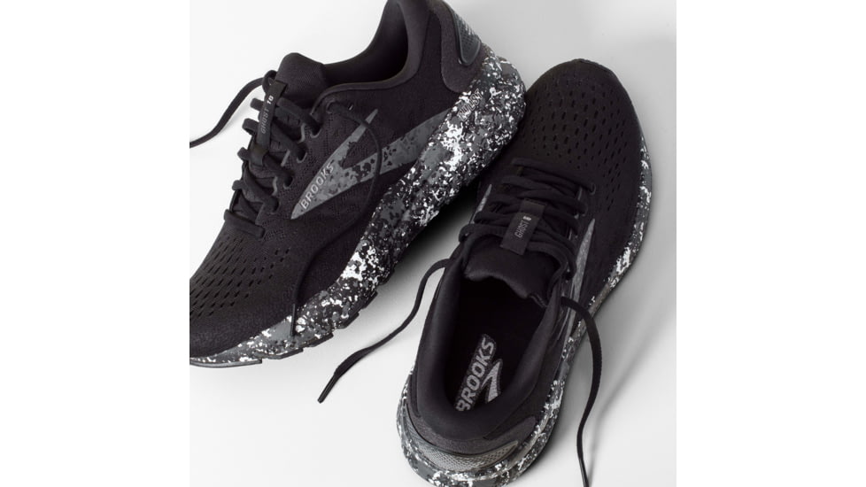 Brooks Ghost 16 Road Running Shoes - Mens, Black/Iron/Lava, 10.0 US/Medium, 1104181D062.100