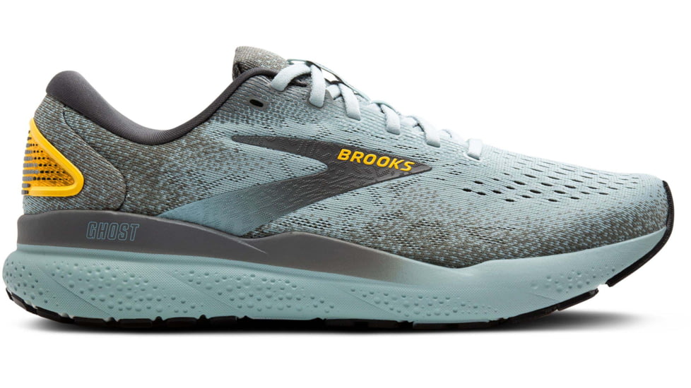Brooks Ghost 16 Road Running Shoes - Mens, Cloud/Grey/Gold, 9.5 US/Medium, 1104181D432.095