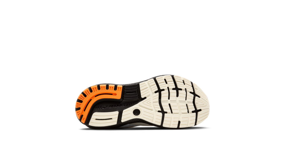 Brooks Ghost 16 Road Running Shoes - Mens, Ecru/Orange/Black, 11, 1104181D157.110