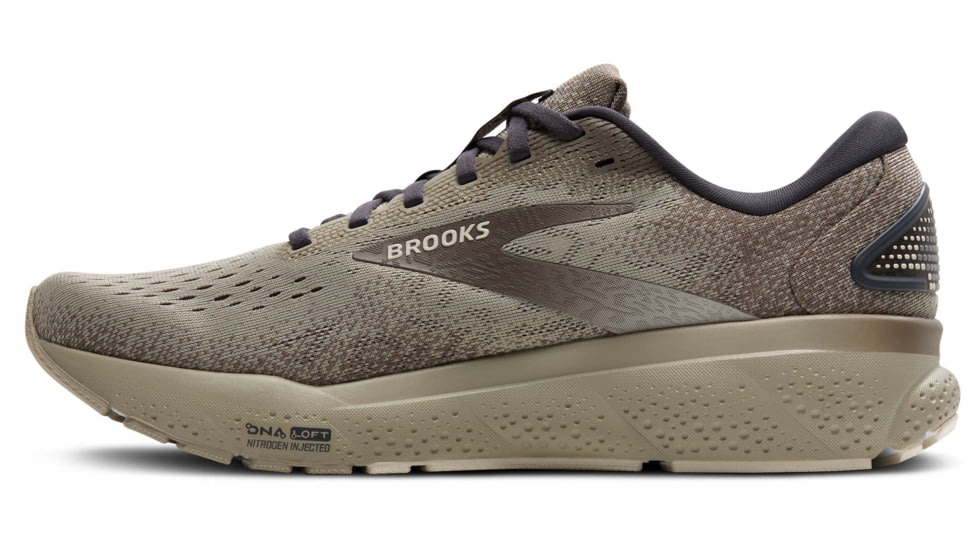 Brooks Ghost 16 Road Running Shoes - Mens, London Fog/Falcon/Coconut, 9.5 US/Medium, 1104181D240.095