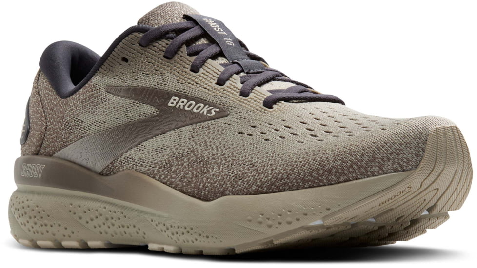 Brooks Ghost 16 Road Running Shoes - Mens, London Fog/Falcon/Coconut, 9.5 US/Medium, 1104181D240.095