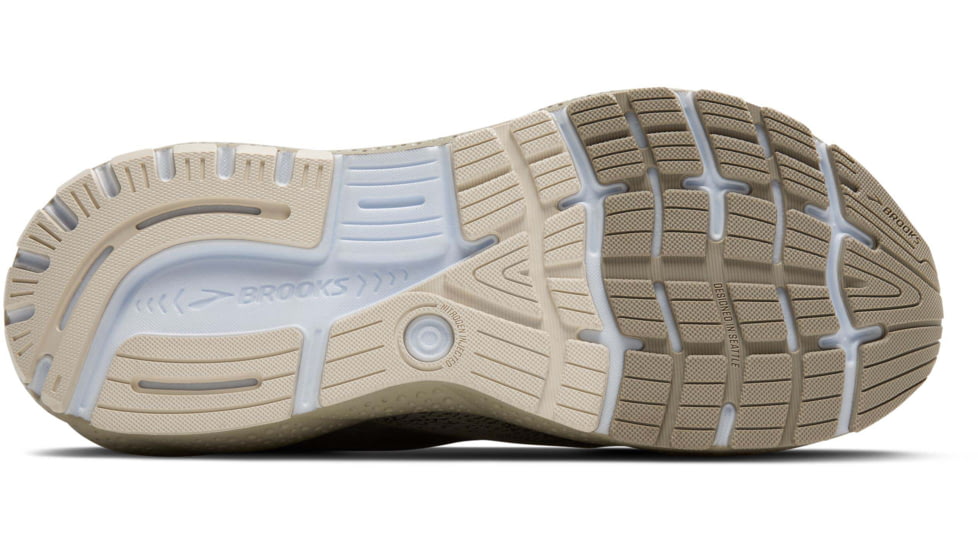 Brooks Ghost 16 Road Running Shoes - Mens, London Fog/Falcon/Coconut, 9.5 US/Medium, 1104181D240.095