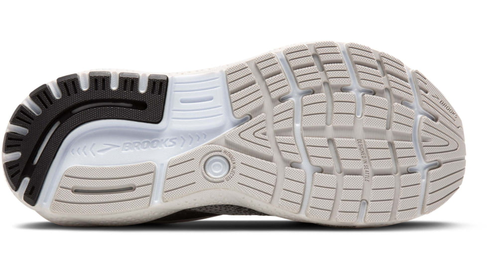Brooks Ghost 16 Road Running Shoes - Womens, Grey/Gargoyle/Pink, 6.0 US/Medium, 1204071B006.060