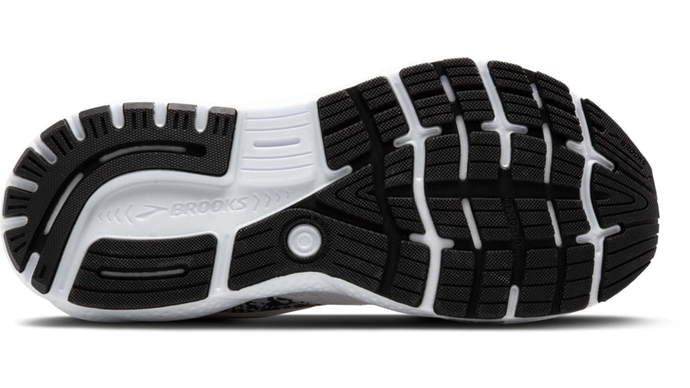 Brooks Ghost 16 Road Running Shoes - Womens, White/Oyster/Lava, 7.0 US/Medium, 1204071B147.070