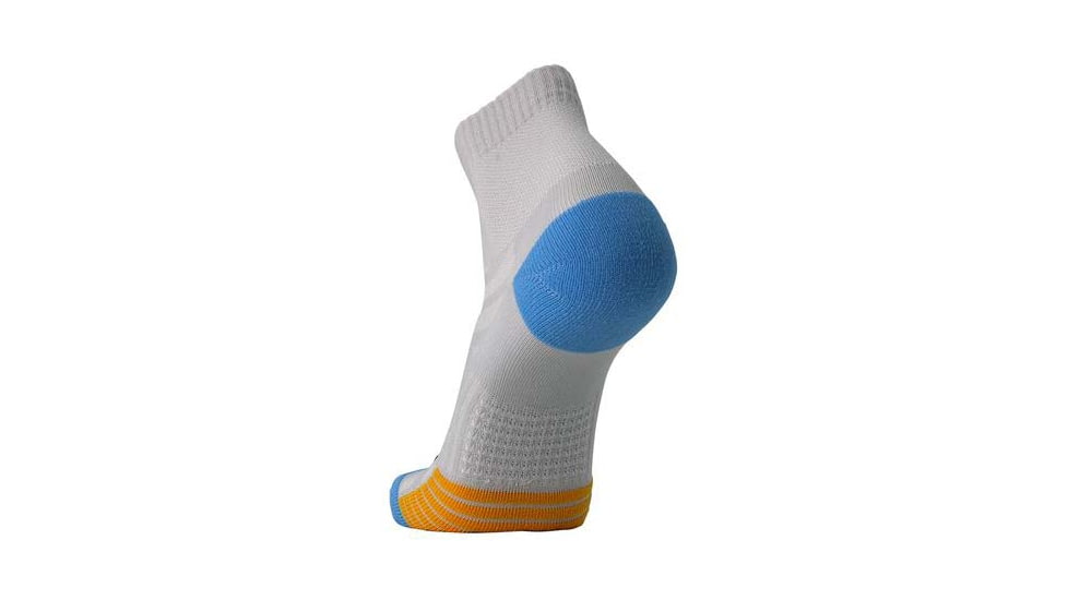 Brooks Ghost Lite Quarter 2-Pack Sock, Blue/Peacoat &amp; Light Grey/Blue, L, 280497435.035