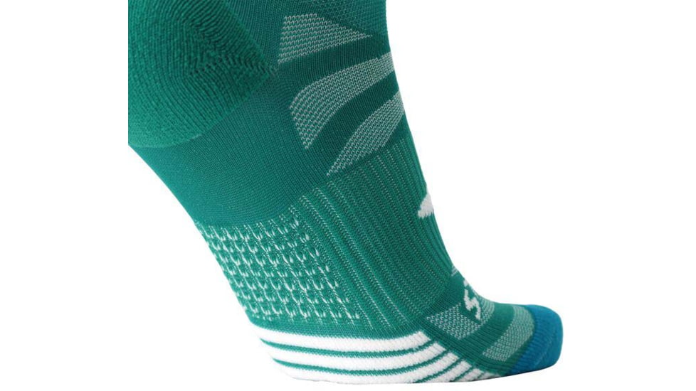 Brooks Ghost Lite Quarter 2-Pack Sock, Nile/Lagoon &amp; White/Nile, S, 280497358.025