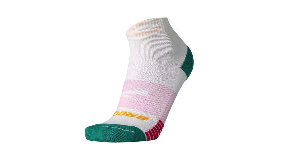 Brooks Ghost Lite Quarter 2-Pack Sock, Nile/Lagoon &amp; White/Nile, S, 280497358.025