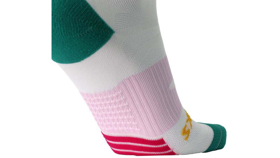 Brooks Ghost Lite Quarter 2-Pack Sock, Nile/Lagoon &amp; White/Nile, S, 280497358.025