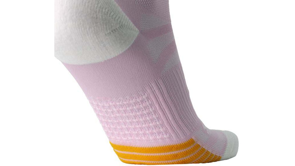 Brooks Ghost Lite Quarter 2-Pack Sock, Quartz/White &amp; White/Quartz, XL, 280497654.040