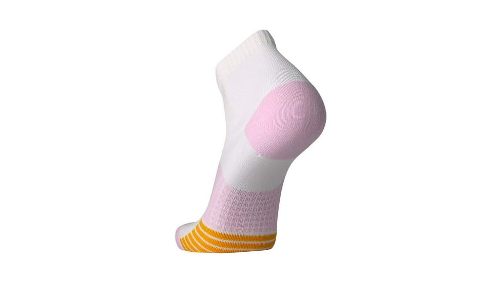 Brooks Ghost Lite Quarter 2-Pack Sock, Quartz/White &amp; White/Quartz, XL, 280497654.040