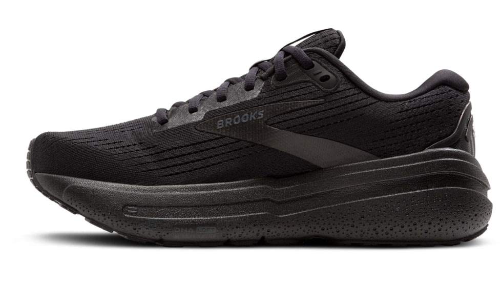 Brooks Ghost Max 2 Road Running Shoes - Womens, Black/Black/Ebony, 7.0 US/Medium, 1204201B020.070