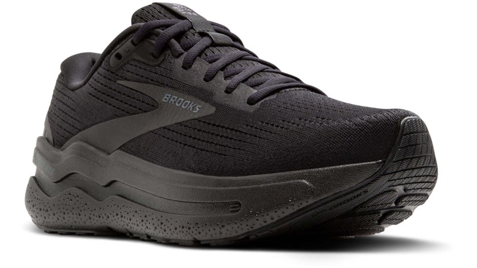 Brooks Ghost Max 2 Road Running Shoes - Womens, Black/Black/Ebony, 7.0 US/Medium, 1204201B020.070