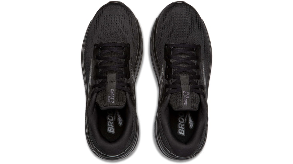 Brooks Ghost Max 2 Road Running Shoes - Womens, Black/Black/Ebony, 7.0 US/Medium, 1204201B020.070