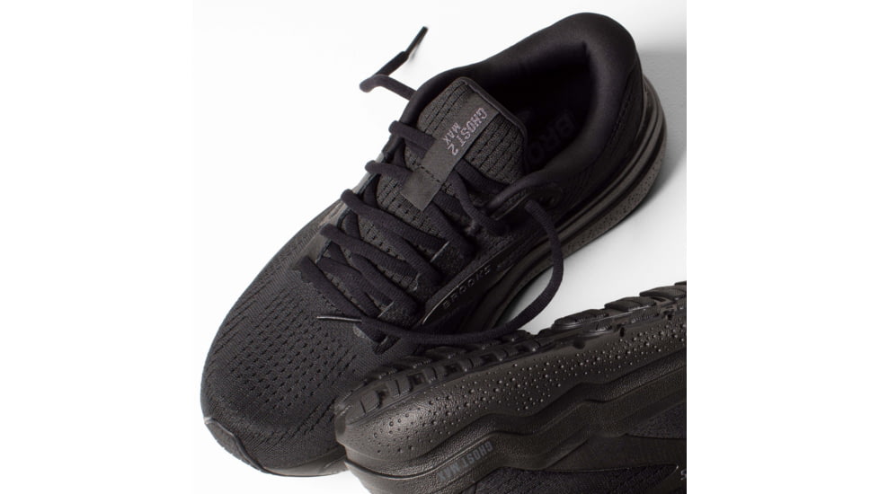 Brooks Ghost Max 2 Road Running Shoes - Womens, Black/Black/Ebony, 7.0 US/Medium, 1204201B020.070