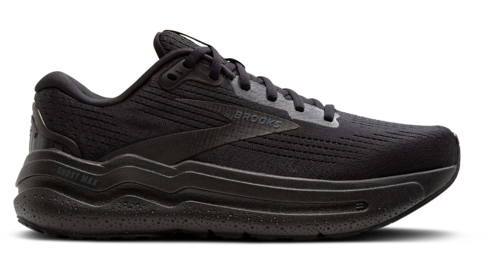 Brooks Ghost Max 2 Road Running Shoes - Womens, Black/Black/Ebony, 7.0 US/Medium, 1204201B020.070