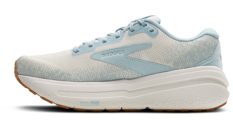 Brooks Ghost Max 2 Road Running Shoes - Womens, Coconut Milk/Winter Sky, 6.0 US/Medium, 1204201B163.060