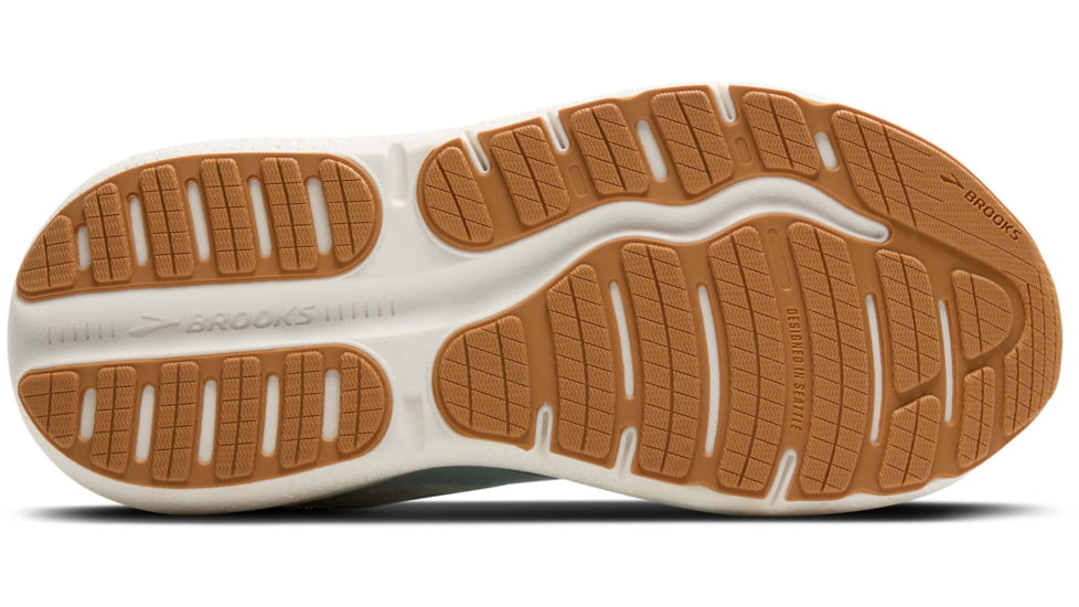 Brooks Ghost Max 2 Road Running Shoes - Womens, Coconut Milk/Winter Sky, 6.0 US/Medium, 1204201B163.060