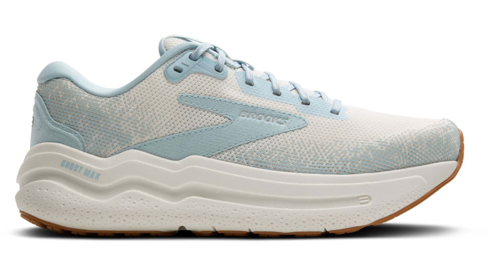 Brooks Ghost Max 2 Road Running Shoes - Womens, Coconut Milk/Winter Sky, 6.0 US/Medium, 1204201B163.060