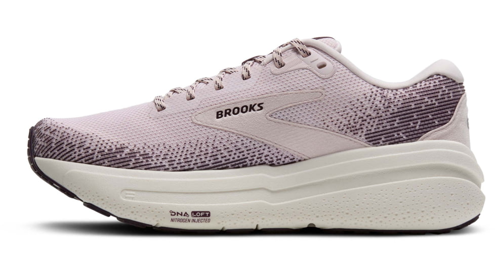 Brooks Ghost Max 2 Road Running Shoes - Womens, Orchid Ice/Plum/Coconut, 6.0 US/Medium, 1204201B503.060