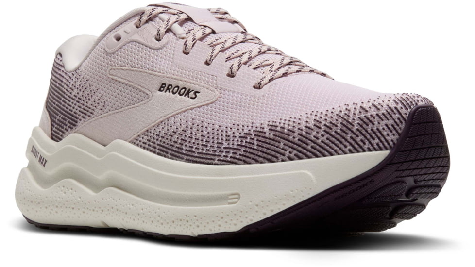 Brooks Ghost Max 2 Road Running Shoes - Womens, Orchid Ice/Plum/Coconut, 6.0 US/Medium, 1204201B503.060